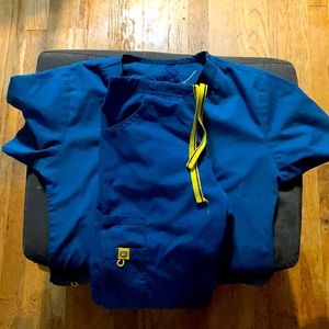 Scrubs, Caribbean blue